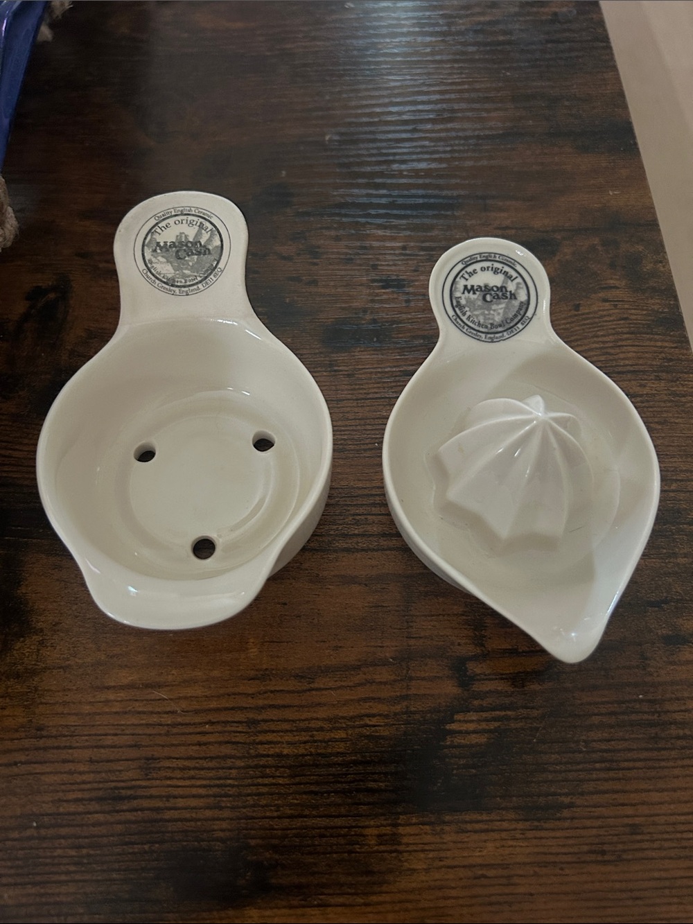 🌸 Mason Cash vintage egg separator and juicer